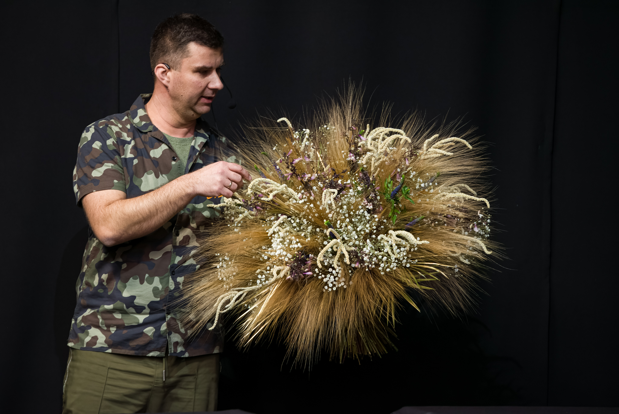 Hubert Lamański Polish Florist of the Year 2021 on Thursd